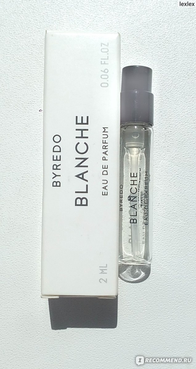 byredo blanche sample