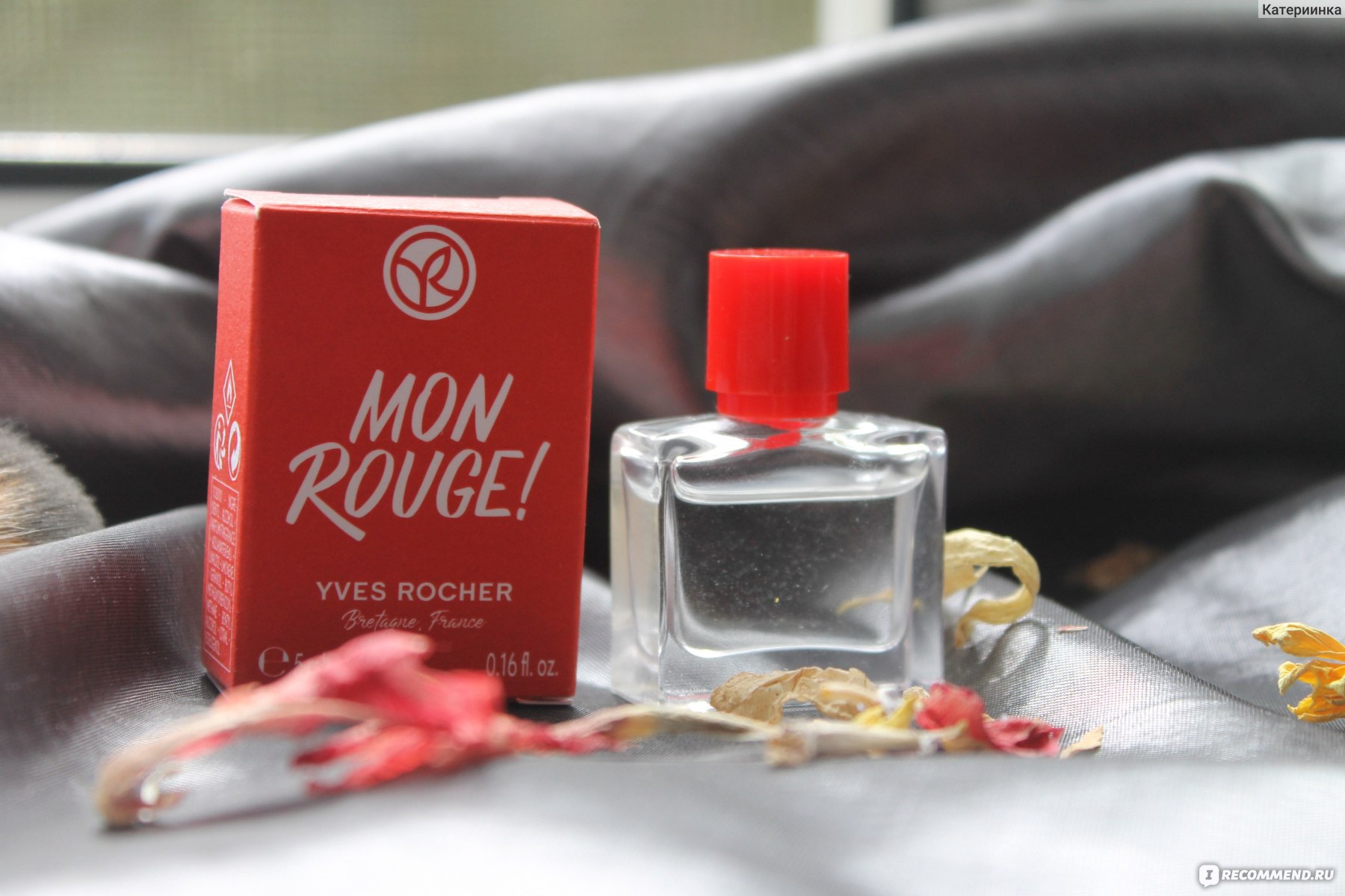 Мон роше. Ив Роше Мон Руж Парфюм. Mon rouge Yves Rocher 10 мл. Mon rouge 5мл Ив Роше. Mon rouge Yves Rocher 5 мл.