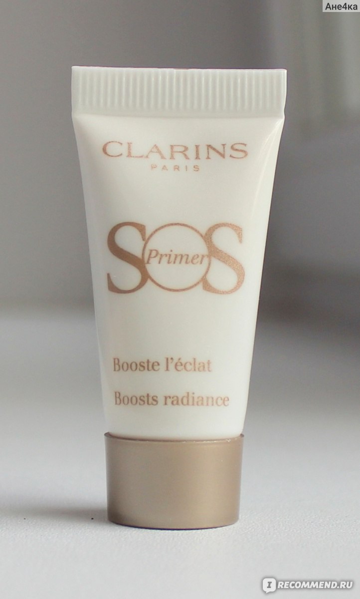 База под макияж Clarins SOS Primer - «Хорошая база, придающая коже ...