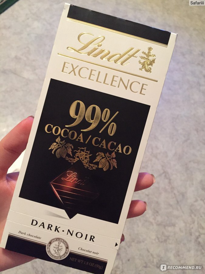 Шоколад Lindt темный 70% какао