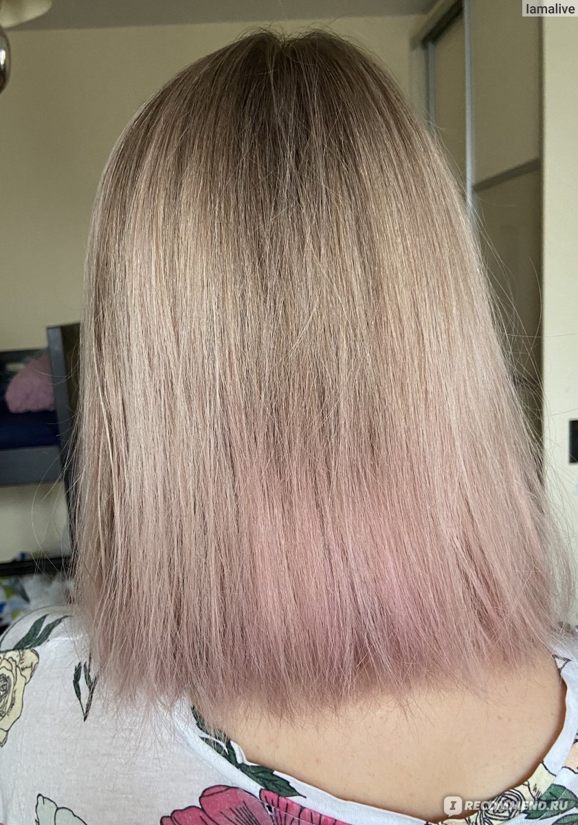 Оттеночный бальзам для волос Тоника #COLOREVOLUTION - «Яркий 3.22  ultraviolet и блёклый 8.53 rose gold. Красим волосы самостоятельно вместе с  Тоника #COLOREVOLUTION» | отзывы