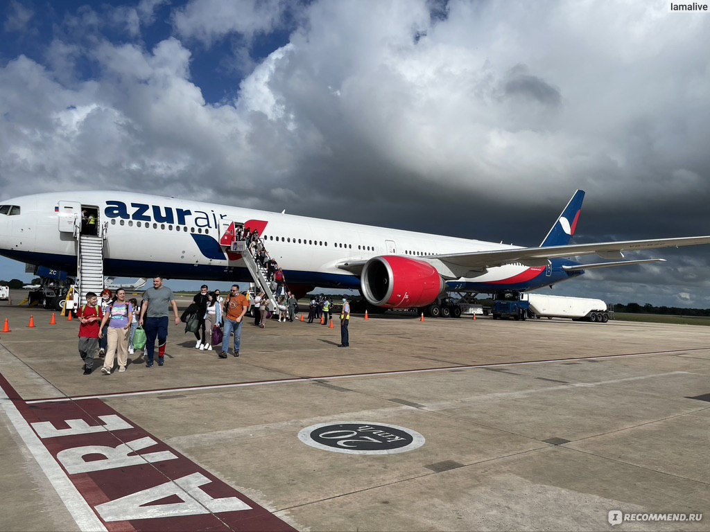 Azur air в доминикану отзывы