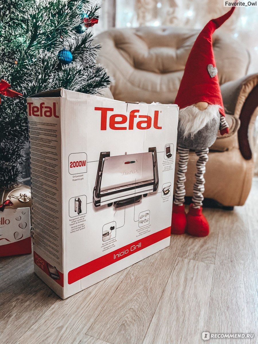 Электрогриль Tefal GC241D38 - «Бюджетный электрогриль от известного бренда  ✨ Стоит ли переплачивать за съемные панели и нужен ли электрогриль вообще?  ✨ Примеры моих приготовленных блюд » | отзывы