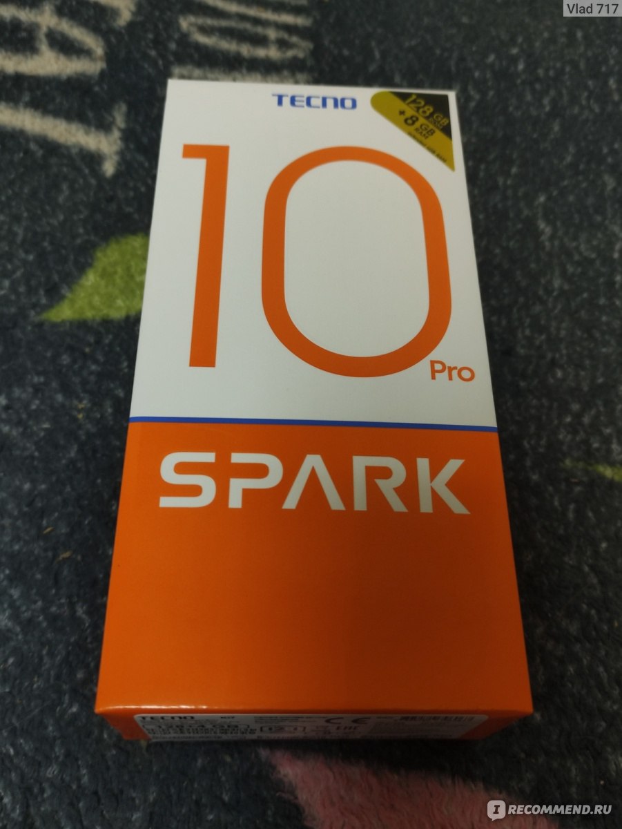 Смартфон Tecno spark 10 pro - «Не впечатлил » | отзывы