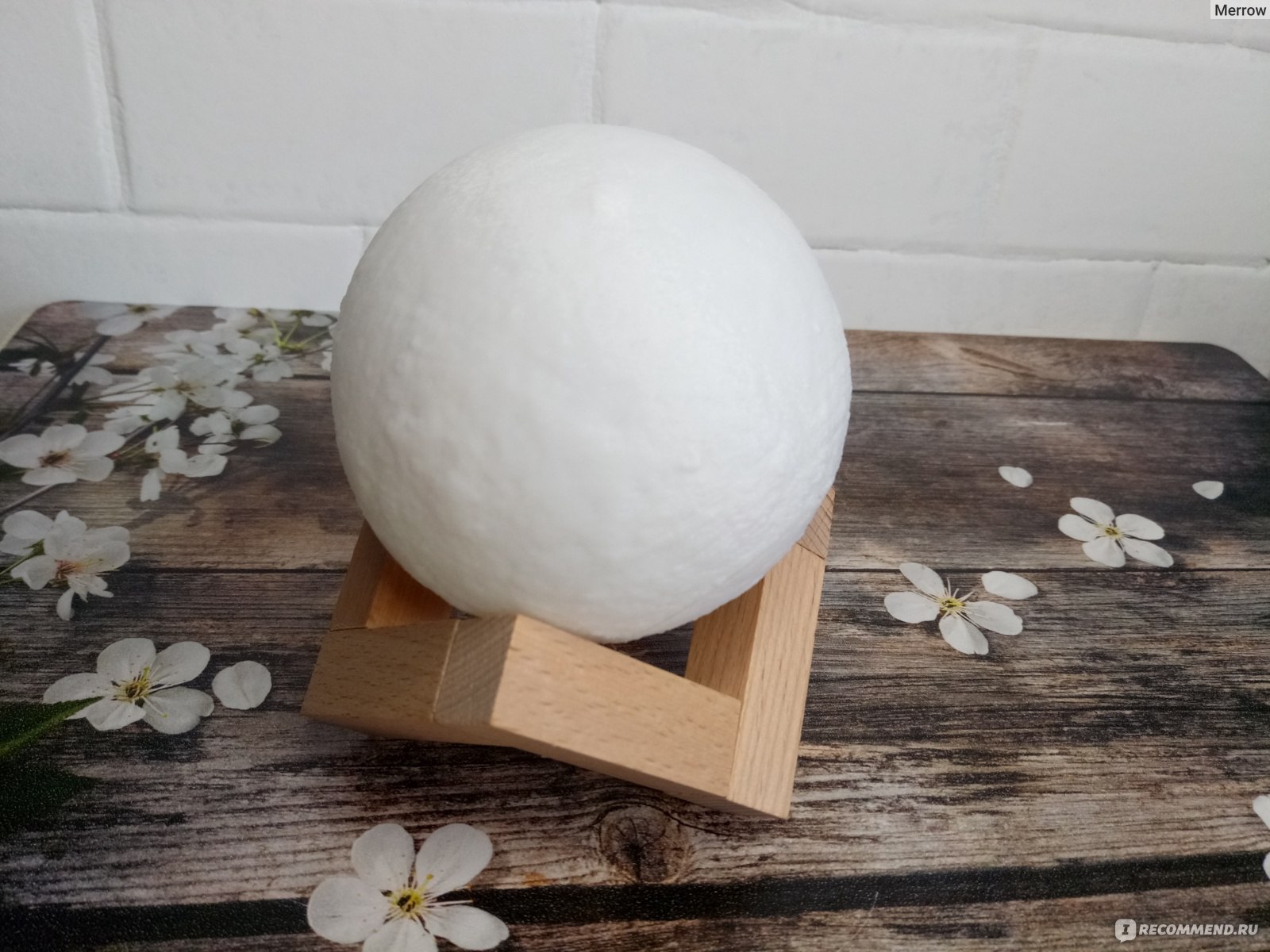 Светильник 3D Print Moon Lamp "Луна" фото