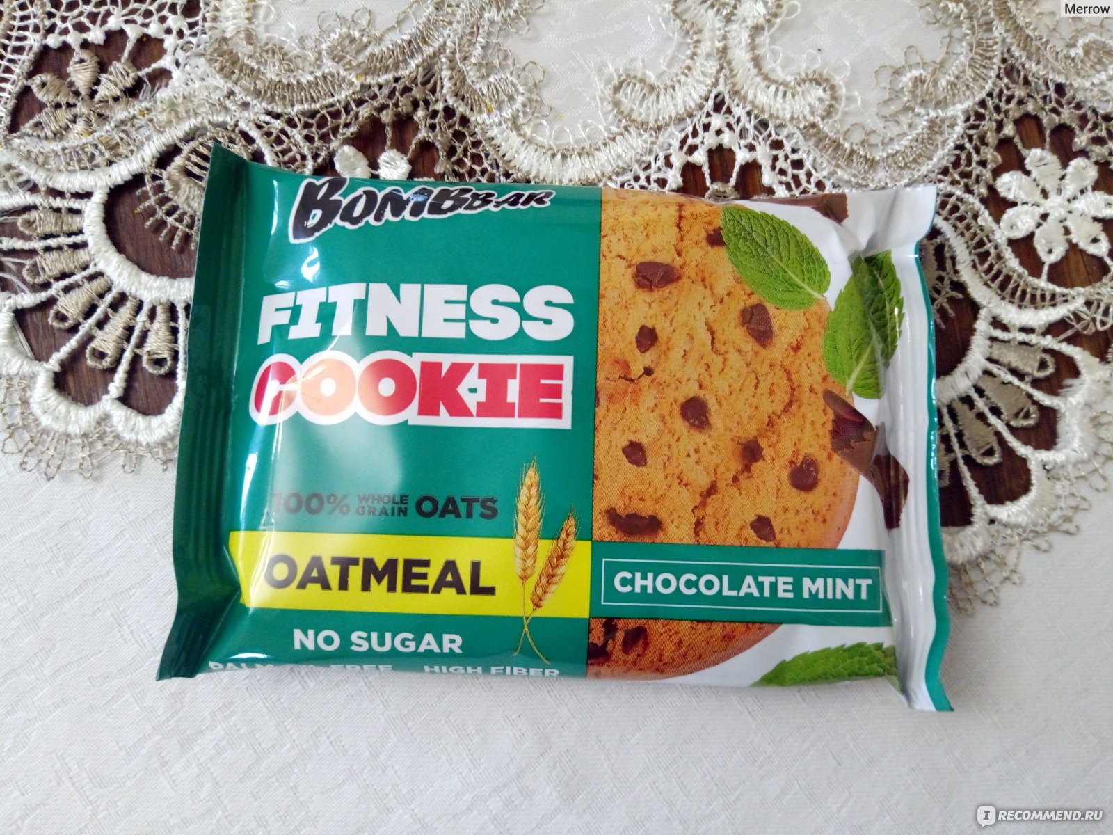 Печенье Bombbar Овсяное Fitness cookie 