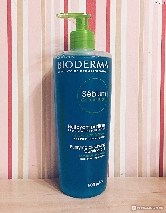 Bioderma гель для умывания отзывы