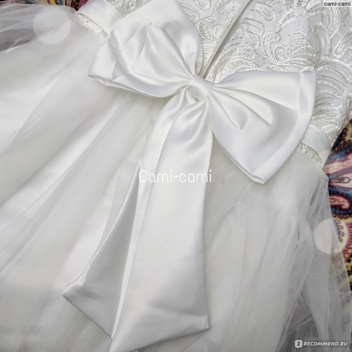 Бальное платье AliExpress New Children's Long Layered Lace Evening Dresses for Girls;  Elegant prom dresses. фото