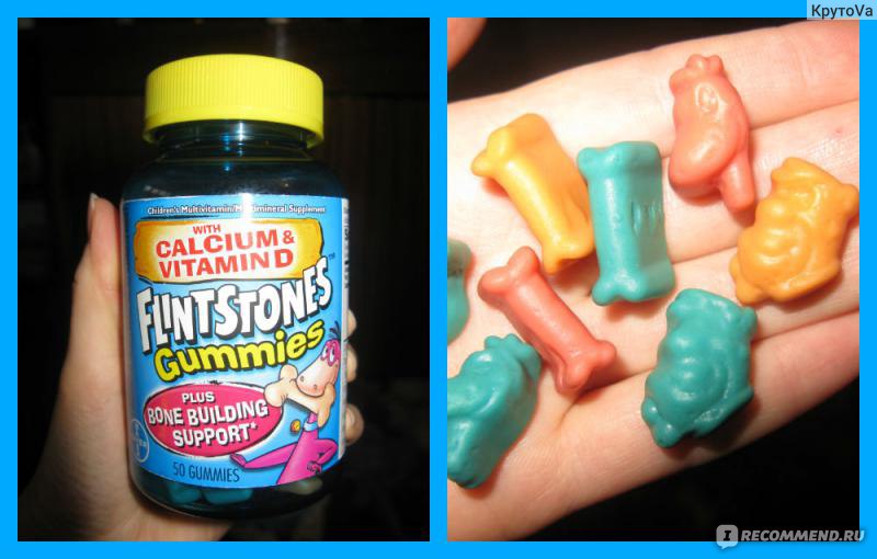 Витаминно-минеральный комплекс Flintstones, Gummies, Children's Mu...