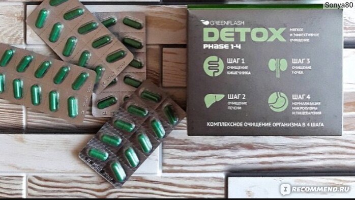БАД NL International GreenFlash Detox Colon (Кишечник) фото.