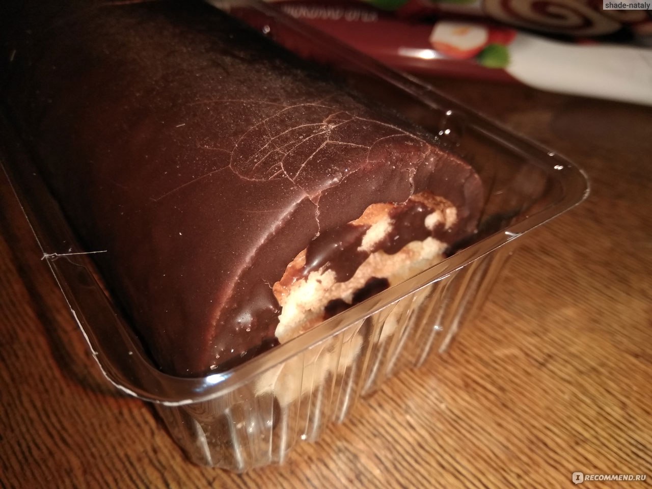 Бисквитный рулет Kovis de Luxe шоколад-орех