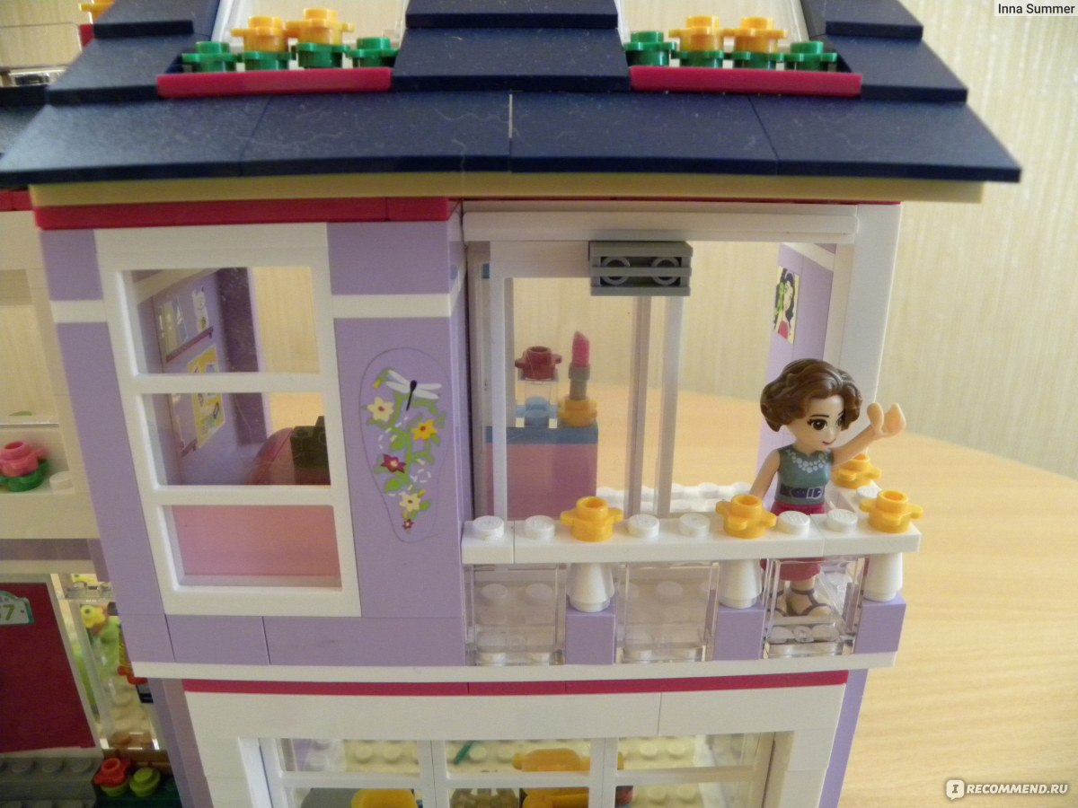 Lego Friends 41095 Дом Эммы - «Увлекательная игрушка для детей и ...  взрослых!!!! Много ФОТО» | отзывы