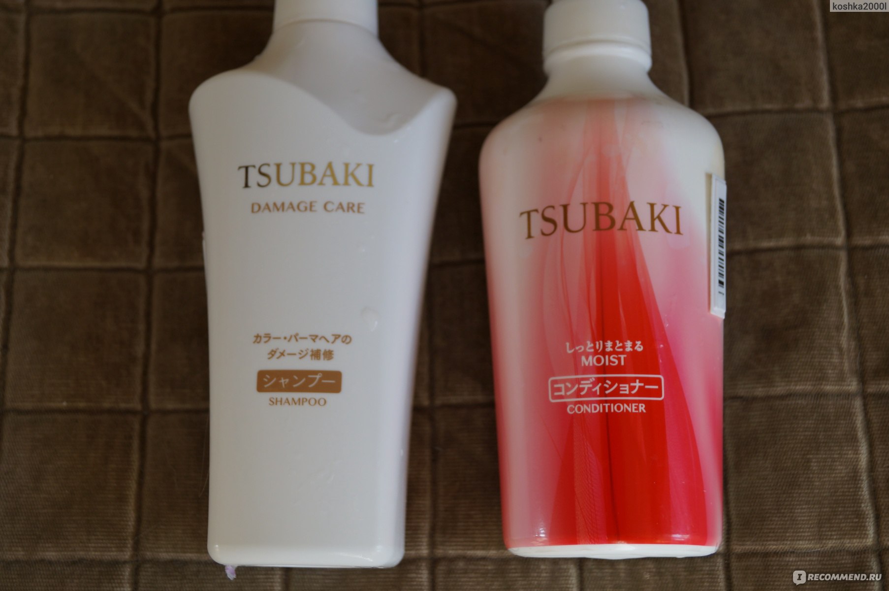 Кондиционер для волос tsubaki damage care 550