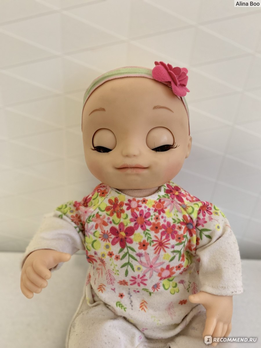 Hasbro Кукла Baby Alive Любимая малютка - «Настоящий младенец+  (рост/вес).Лучше, чем Baby Born.» | отзывы