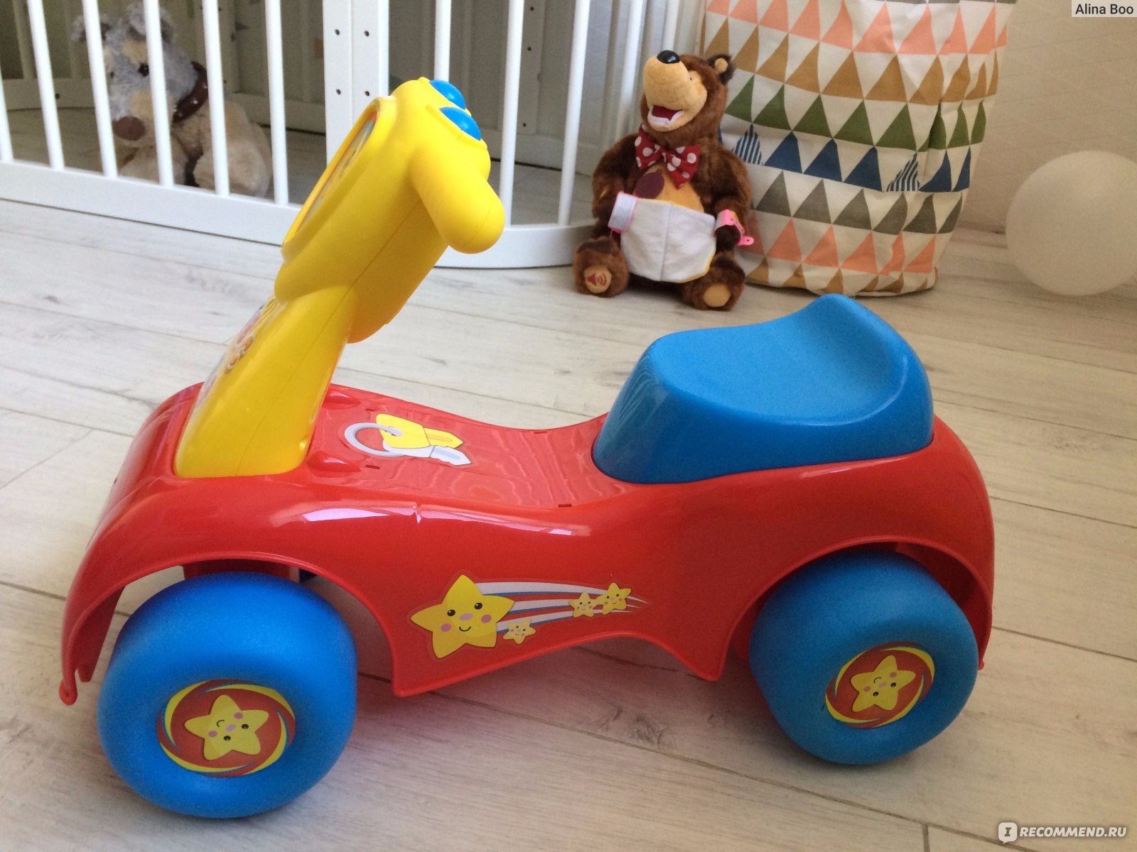 Fisher-Price Каталка - машинка - «Отличная каталка для самых маленьких, но  с одним большим минусом.» | отзывы