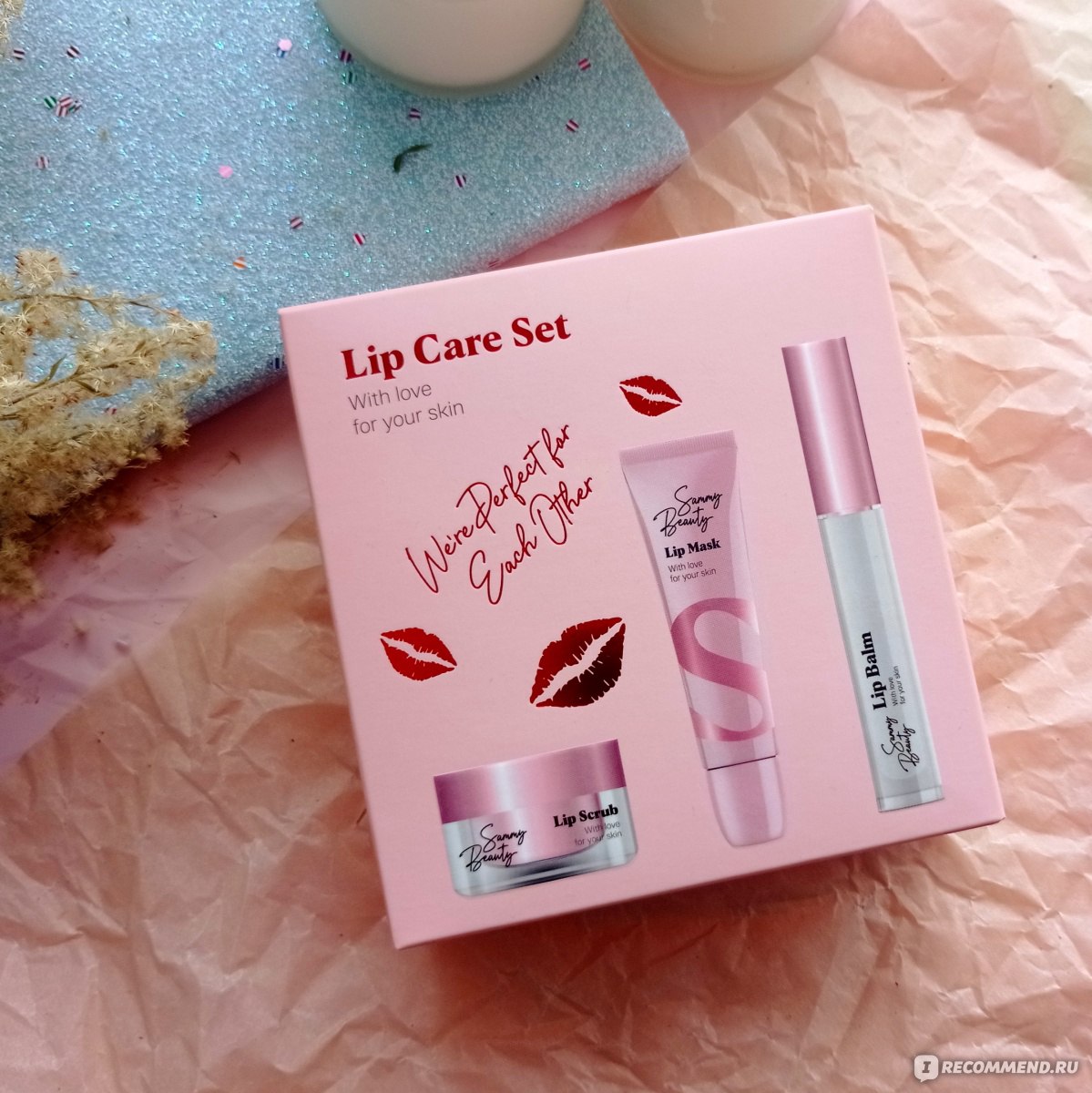 Набор средств Sammy Beauty Для ухода за губами Lip Care Set - «Набор для  комплексного ухода за кожей губ. Идеальный вариант для подарка, и чтобы  себя порадовать » | отзывы