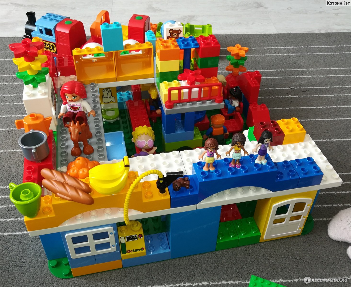 Lego Duplo Конструктор Семейный дом 10835 - «В отличие от многих игрушек, Лего  Дупло не на раз, два поиграть, а на несколько лет! Много фото» | отзывы