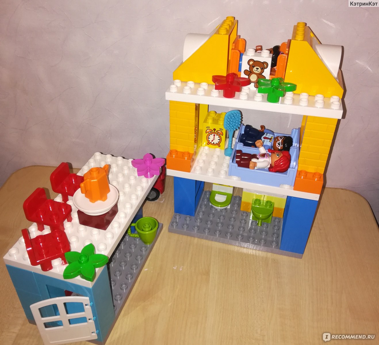 Lego Duplo Конструктор Семейный дом 10835 - «В отличие от многих игрушек, Лего  Дупло не на раз, два поиграть, а на несколько лет! Много фото» | отзывы