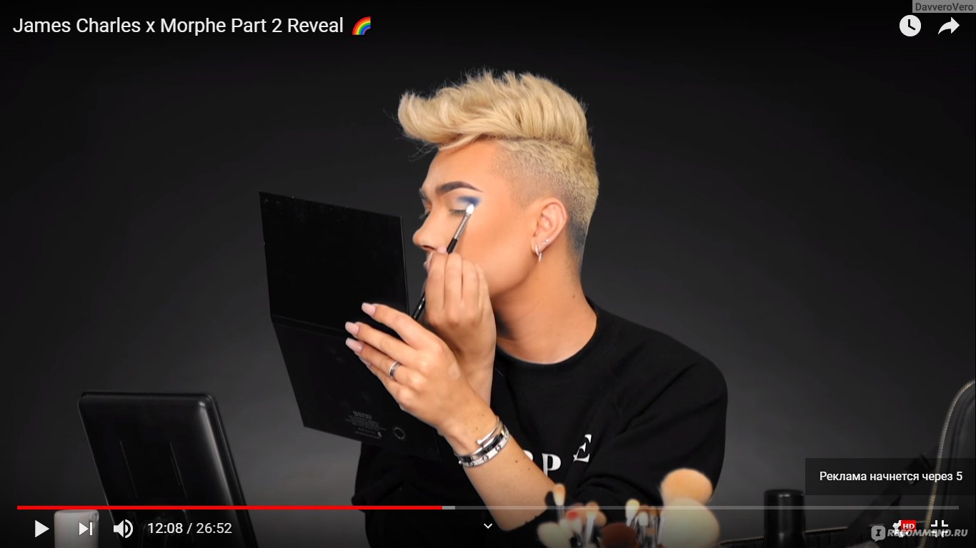 Сайт James Charles https://www.youtube.com/channel/UCucot-Zp428OwkyRm2I7v2Q  - «Талантливый визажист-ГЕЙ, который делает не просто макияжи, а творит  искусство. Постоянно отписываюсь и подписываюсь, подавляя тошноту.» | отзывы