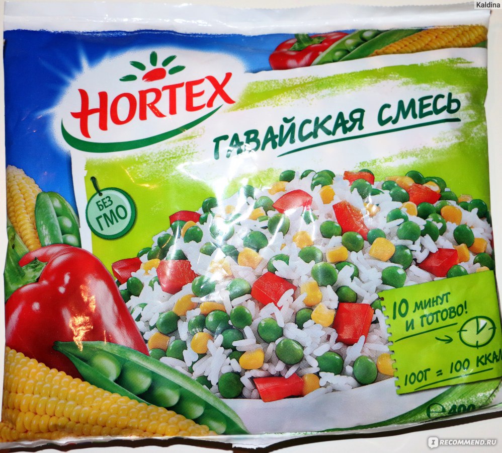 Овощная смесь hortex vip