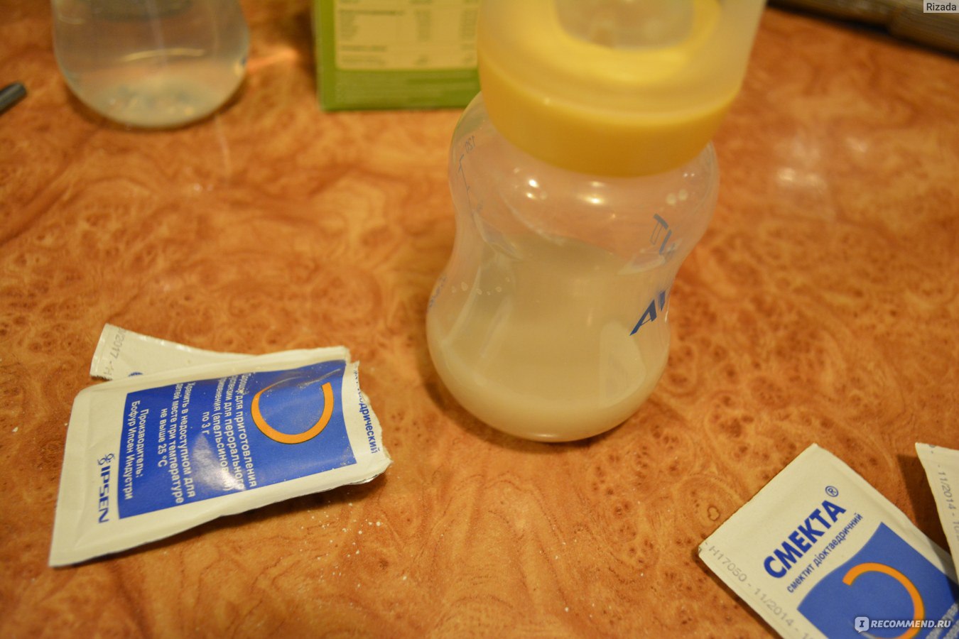 Передается ли смекта через грудное молоко малышу