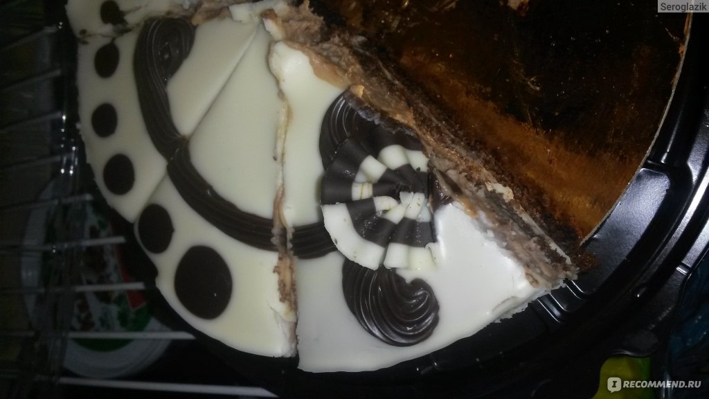 Торт из печенья «Шоколадный рай»