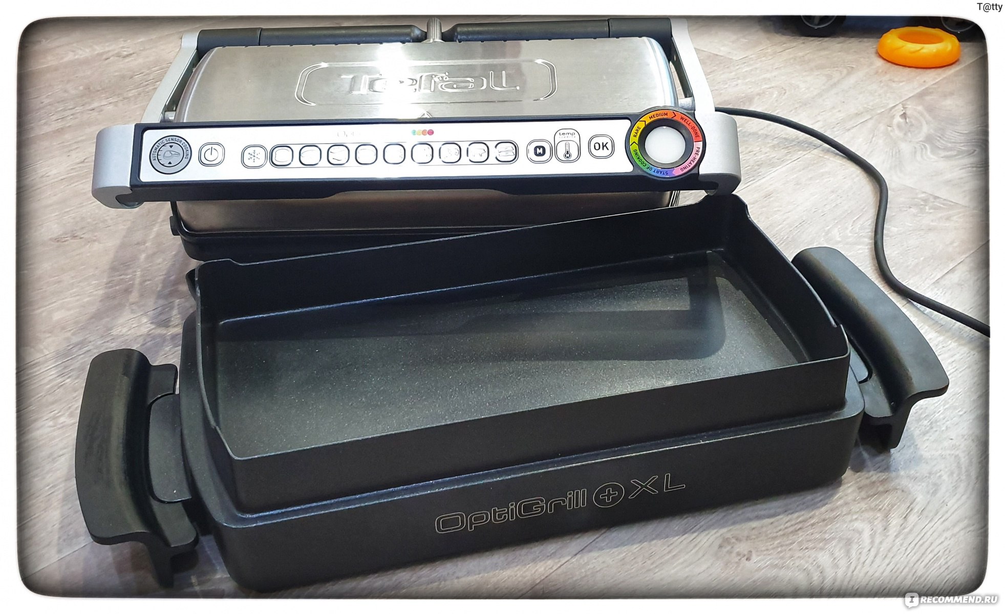 Tefal Optigrill+ XL gc722d34 насадки