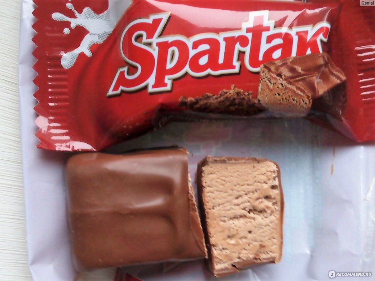 Нуга в шоколаде Спартак