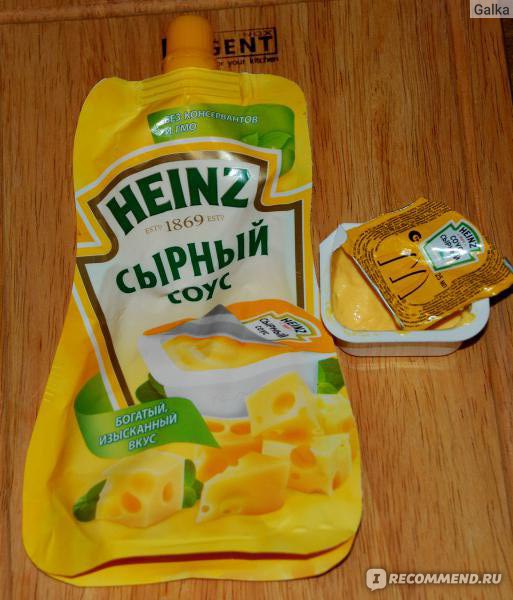 Соус Heinz сырный, 230мл