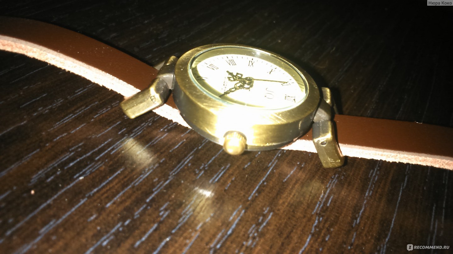 Часы наручные кварцевые JQ AliExpress New fashion hot-selling Genuine leather female watch ROMA vintage women dress watches фото