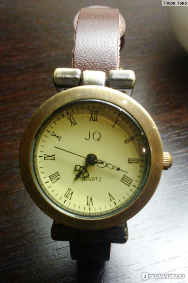 Часы наручные кварцевые JQ AliExpress New fashion hot-selling Genuine leather female watch ROMA vintage women dress watches фото