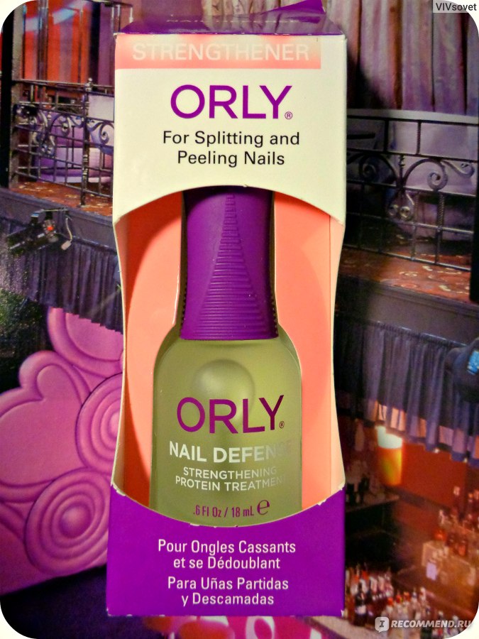 Средство для слоящихся ногтей  ORLY Nail Defense фото