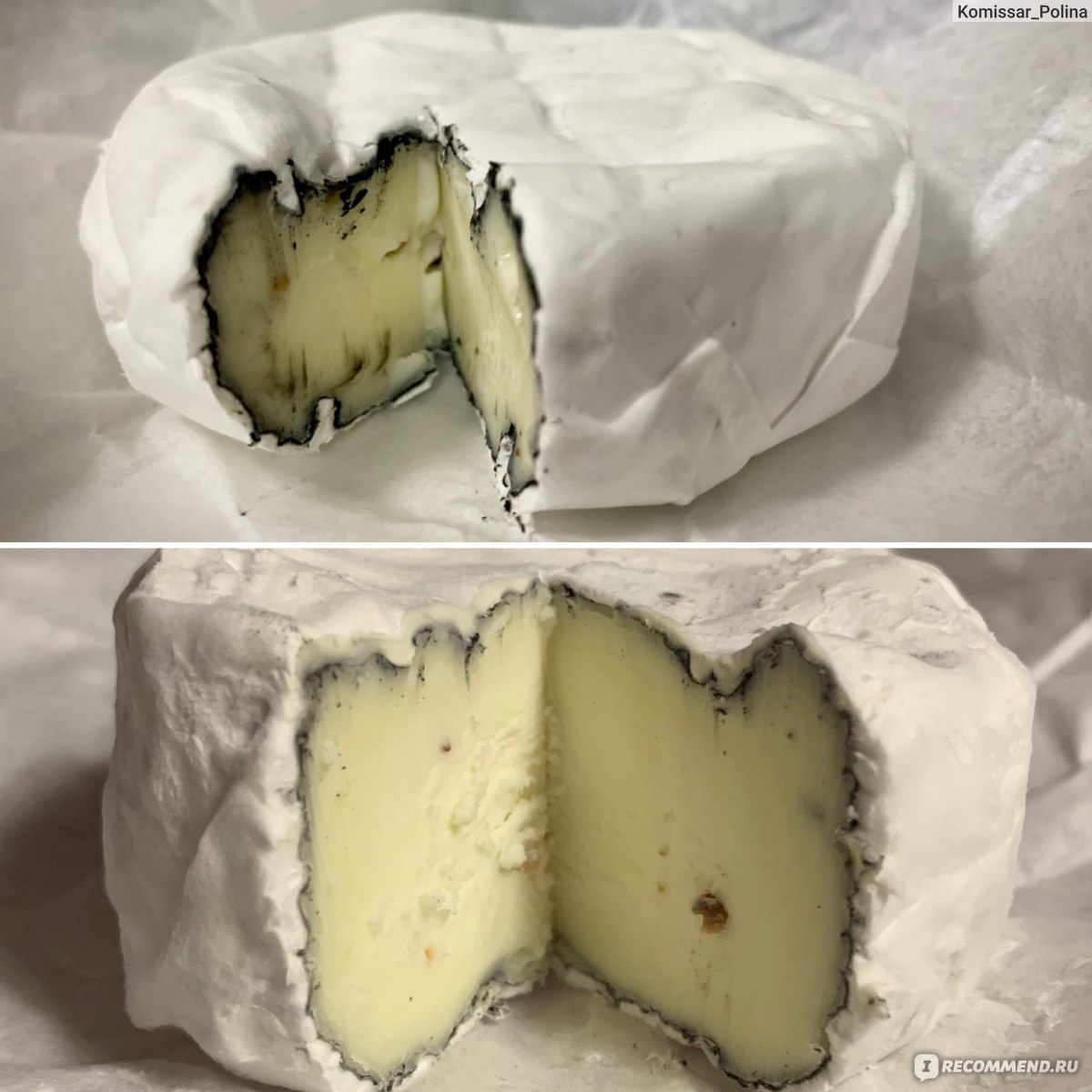 Сыр с плесенью Самокат Камамбер с сушеным трюфелем в пепле фото