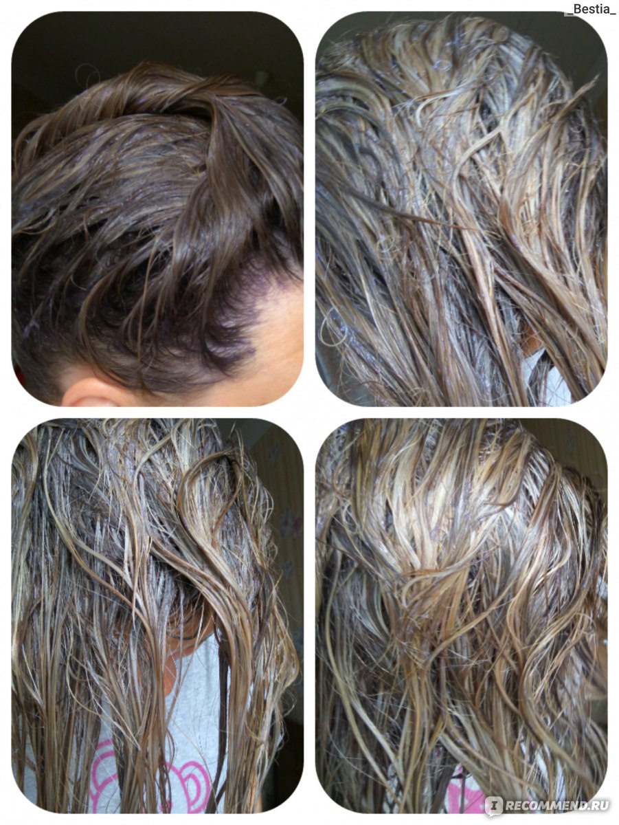 Как осветлить корни волос тониками