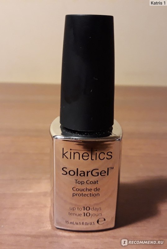 Гелевый лак для ногтей Kinetics SolarGel up to 10 days фото