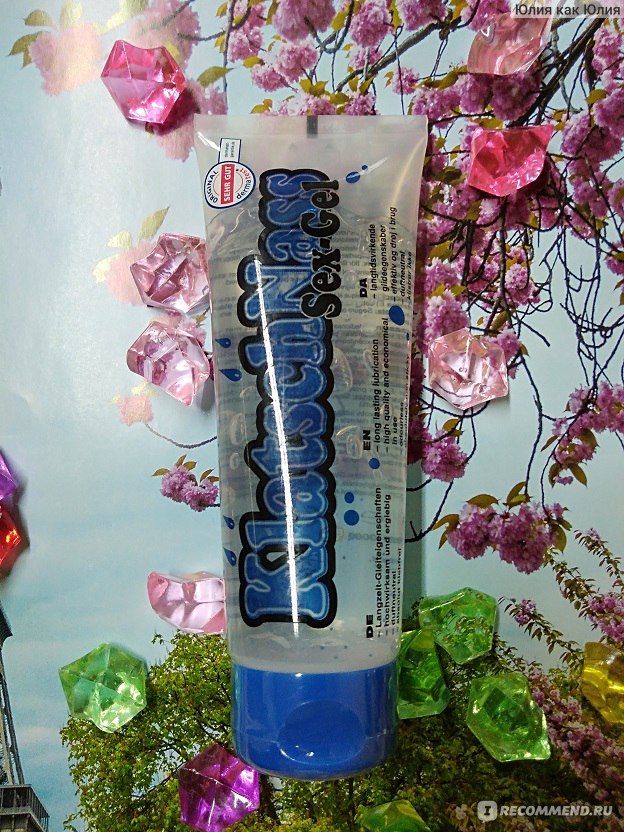 Интимный гель-смазка Lubry GmbH KlatschNass Sex Gel с витамином Е ...
