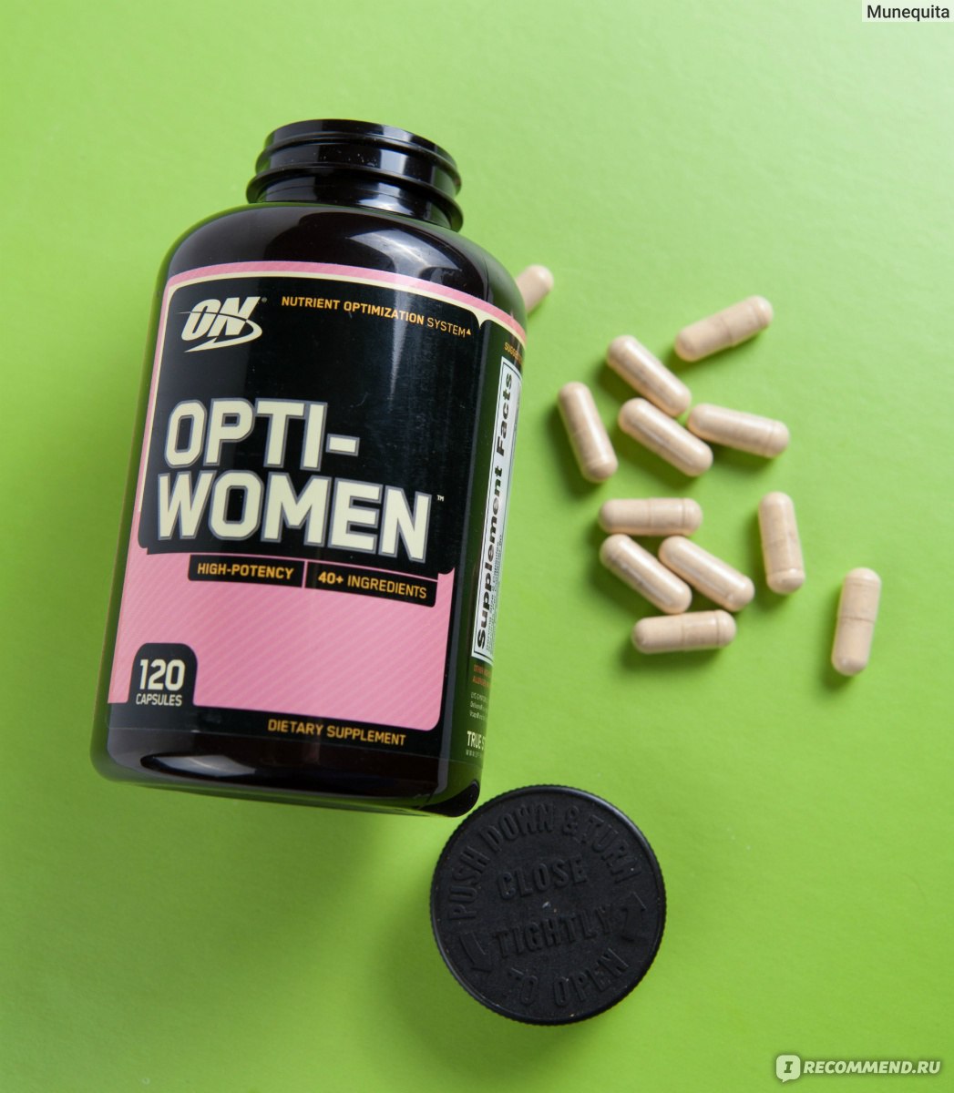 Optimum Nutrition Opti women 120