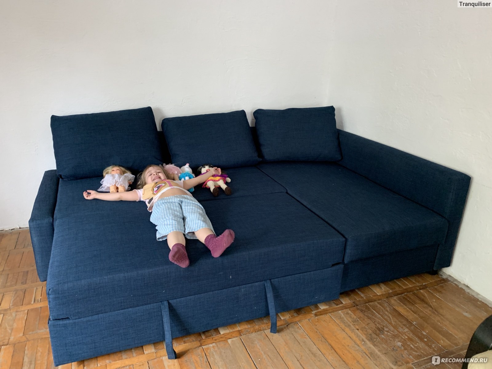 Диван-кровать Ikea Фрихетэн / FRIHETEN - «Купила два дивана за 12 и 15тысяч и поставила их вместе - шикарный домашний кинотеатр 🔥»