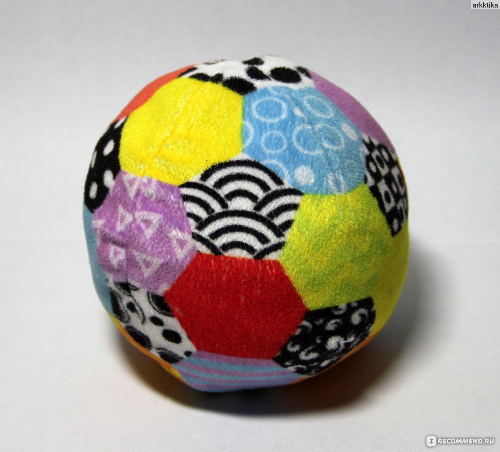 Мягкий мячик - Развивающие и сенсорные игрушки