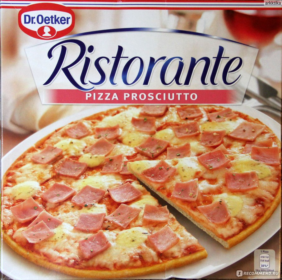 Пицца DR.OETKER Ristorante Ветчина - «Быстро и местами вкусно.» | отзывы