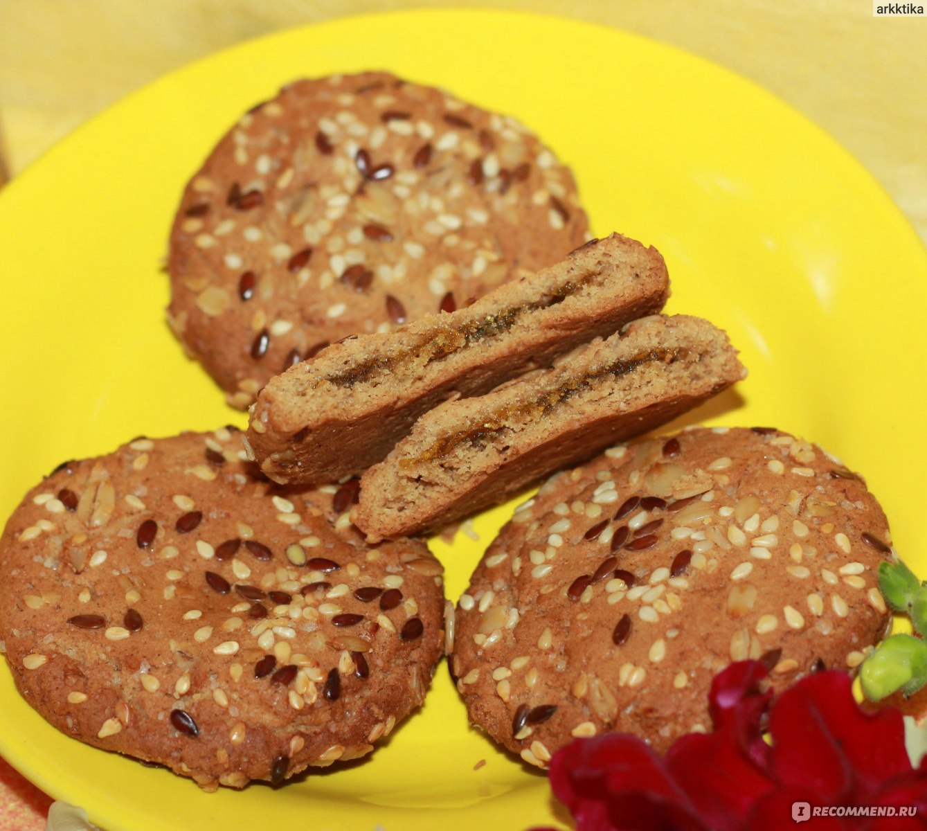 Овсяное печенье с яблоком и корицей