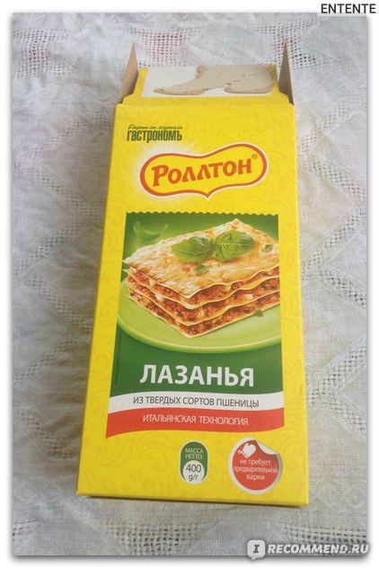 Лазанья из вермишели Роллтон: достойный рецепт - Со Вкусом