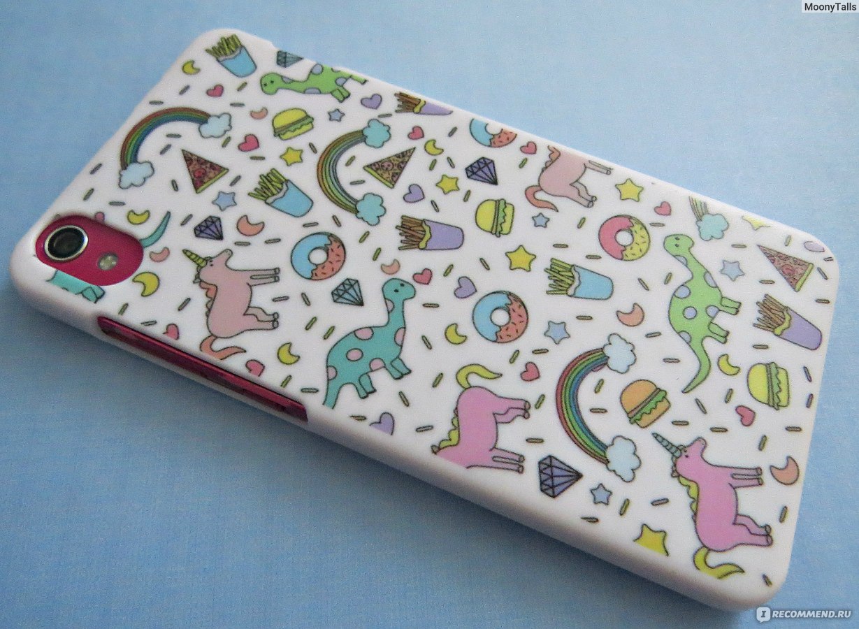 Чехол для мобильного телефона Aliexpress unicorn rainbow quotes donut Hard  White Cover Case for Lenovo S850 S90 S60 A536 T A328T - «Единороги, пицца,  бургеры, радуга и бриллианты. Что еще нужно девушке? :)» |