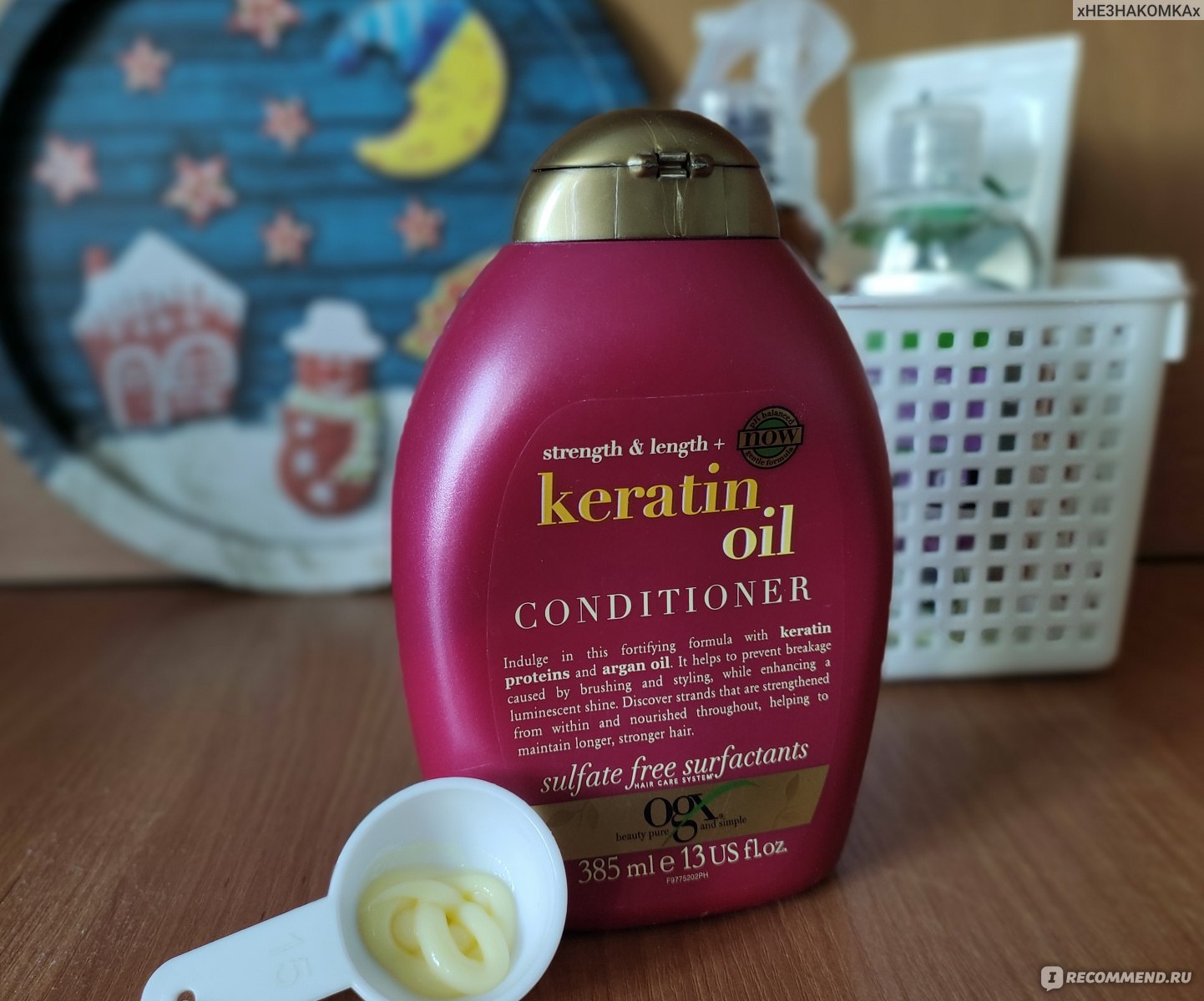 Кондиционер для волос OGX Keratin Oil Conditioner, отзыв