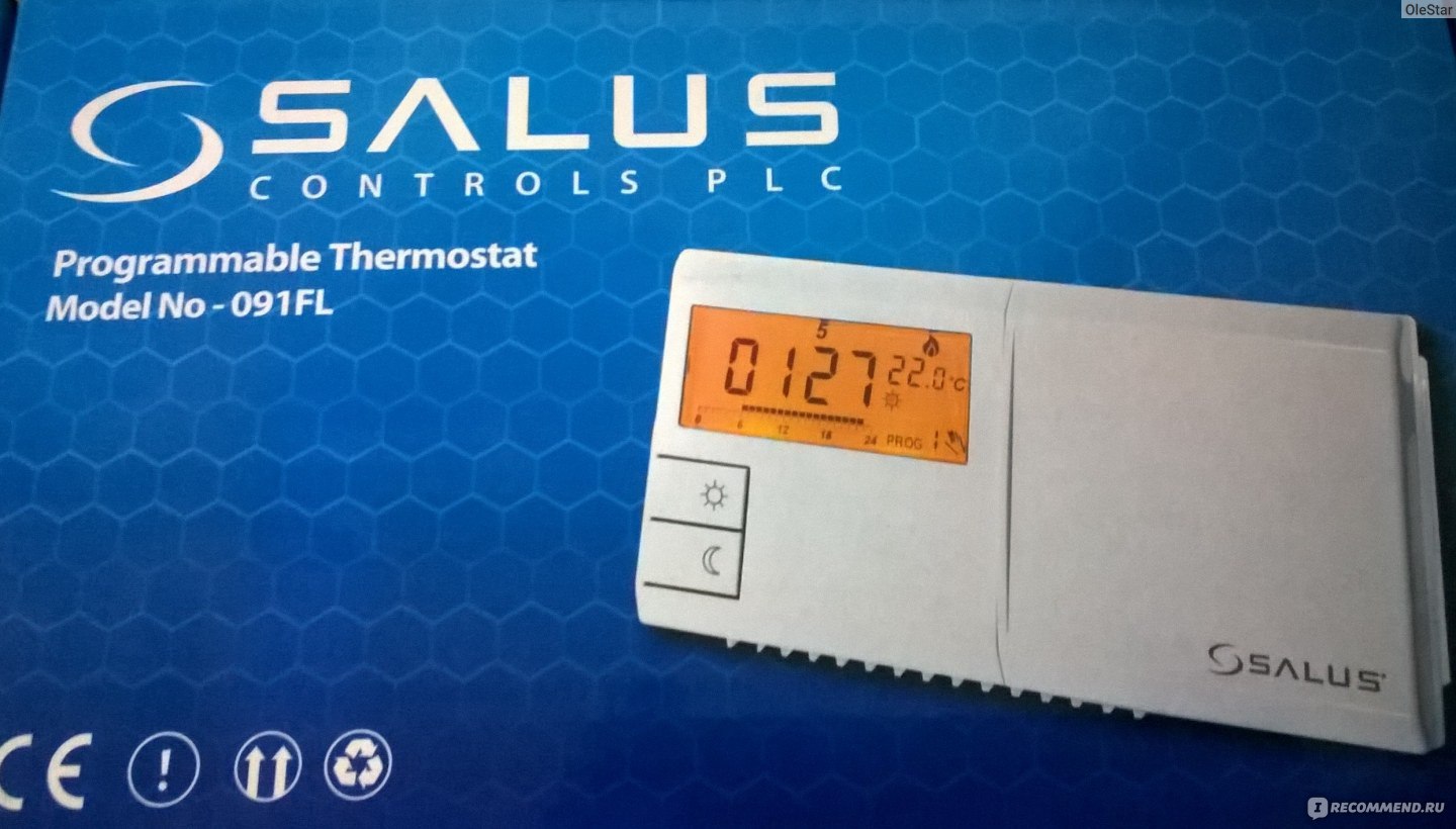 Терморегулятор Salus 091fl