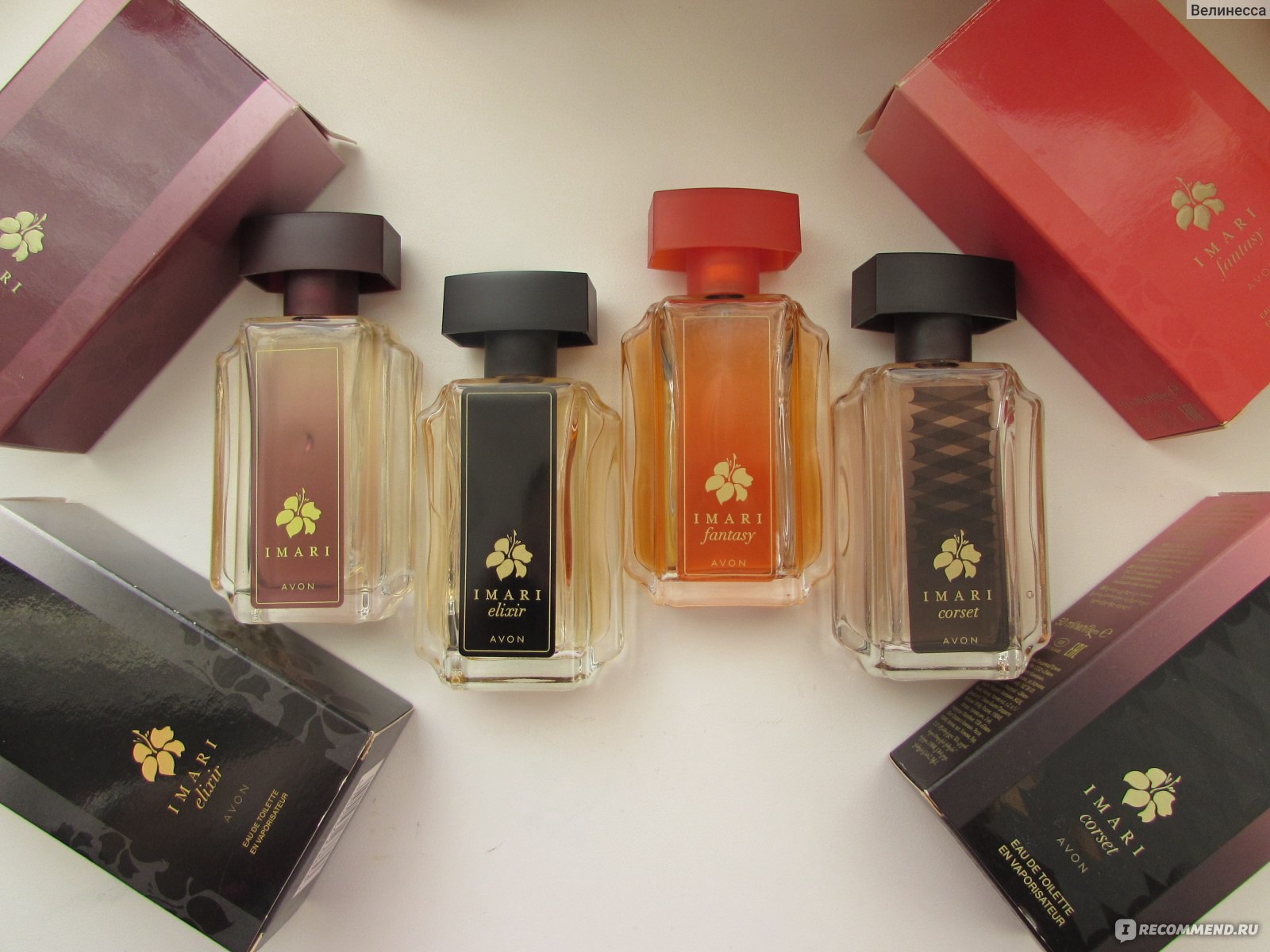 Сравнение всех ароматов Имари ( классический, Elixir, Fantasy, Corset)! 