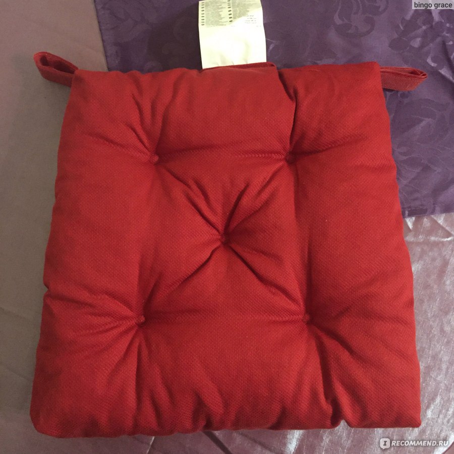 🏵 Декоративная подушка-сидушка на табурет или стул своими руками