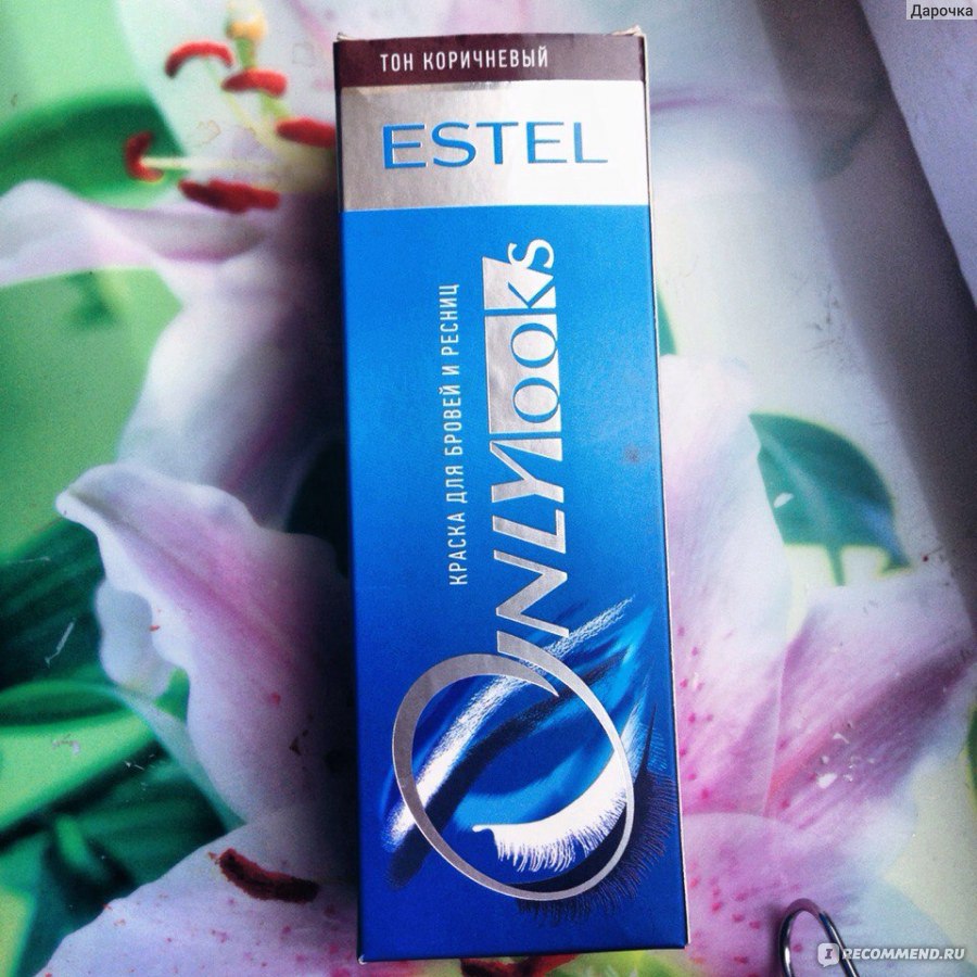 Краска для бровей и ресниц Estel Professional ONLY looks - «Краска для ...