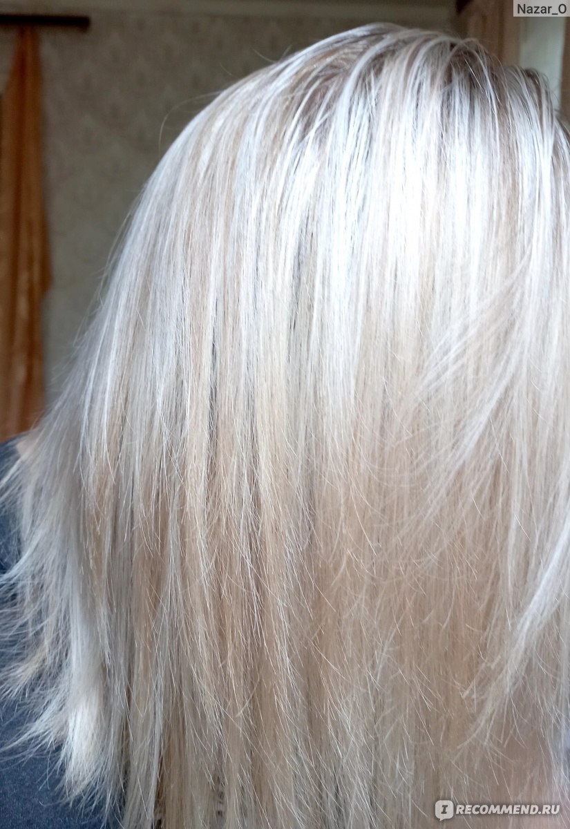 Арктический блонд фото на волосах concept бальзам