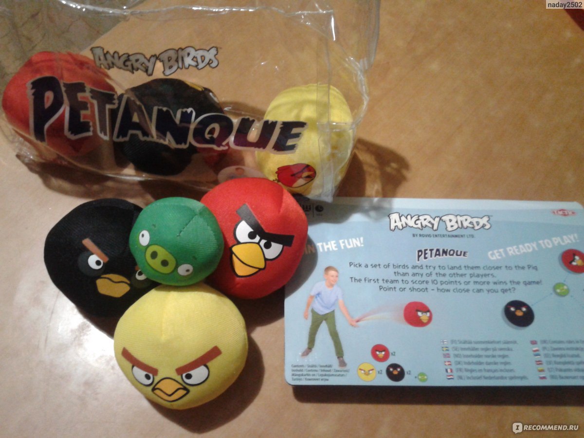 Tactic Games Игра Angry Birds 